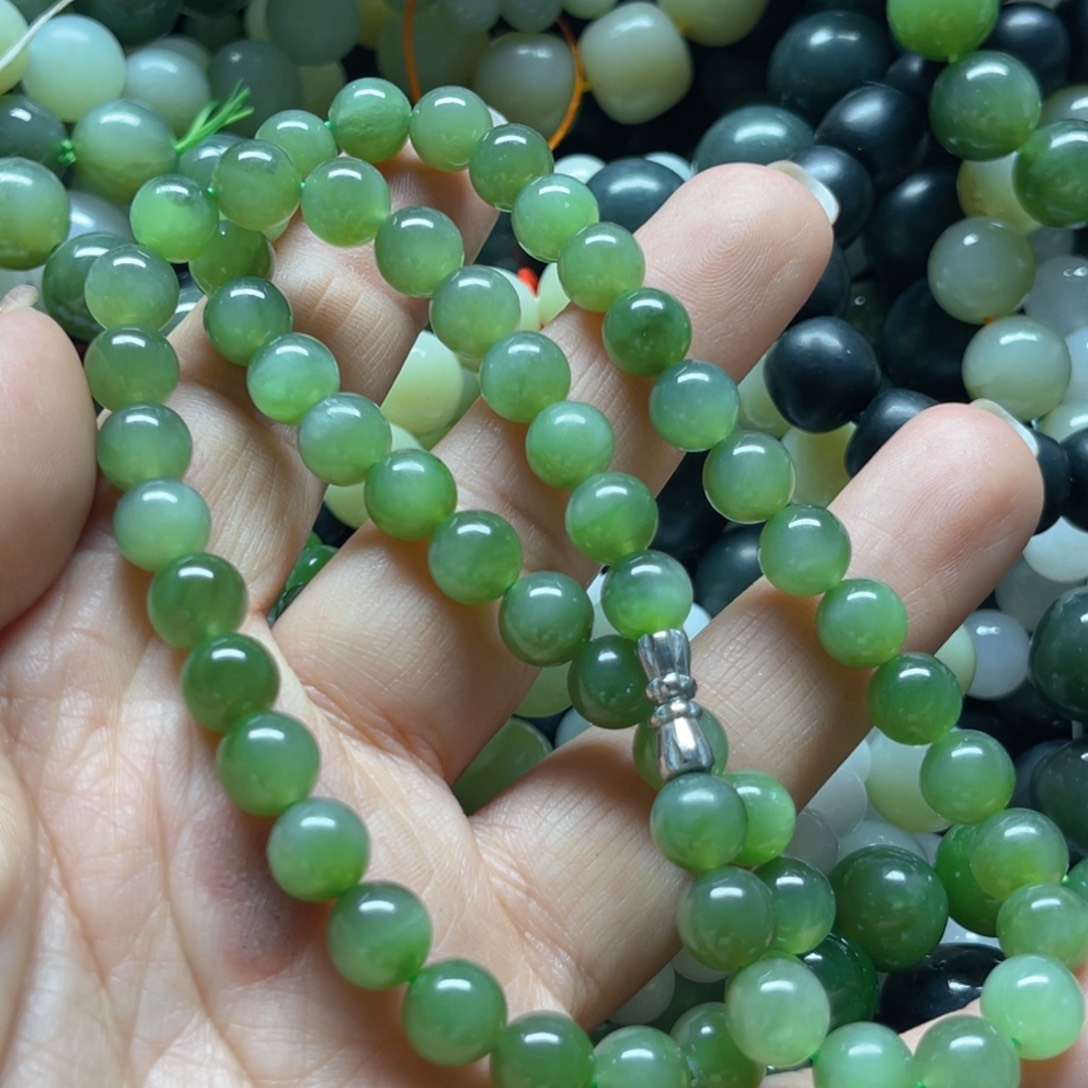 和田玉手链未镶嵌