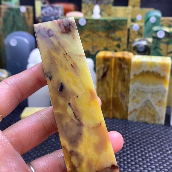 四川石@**吖青田石印章石