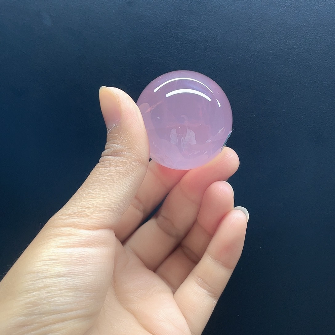 粉水晶卡40.8A83号未镶嵌水晶