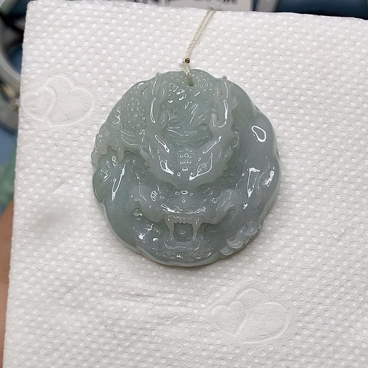 翡翠未镶嵌挂件03