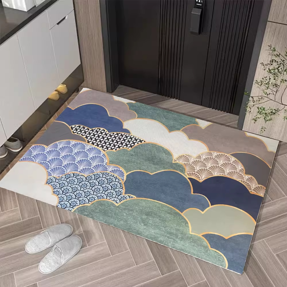 【防滑橡胶底】轻奢简约风家用可裁剪入户大门垫门厅地垫玄关脚垫