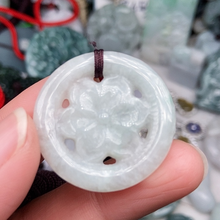 颈饰未镶嵌翡翠翡翠