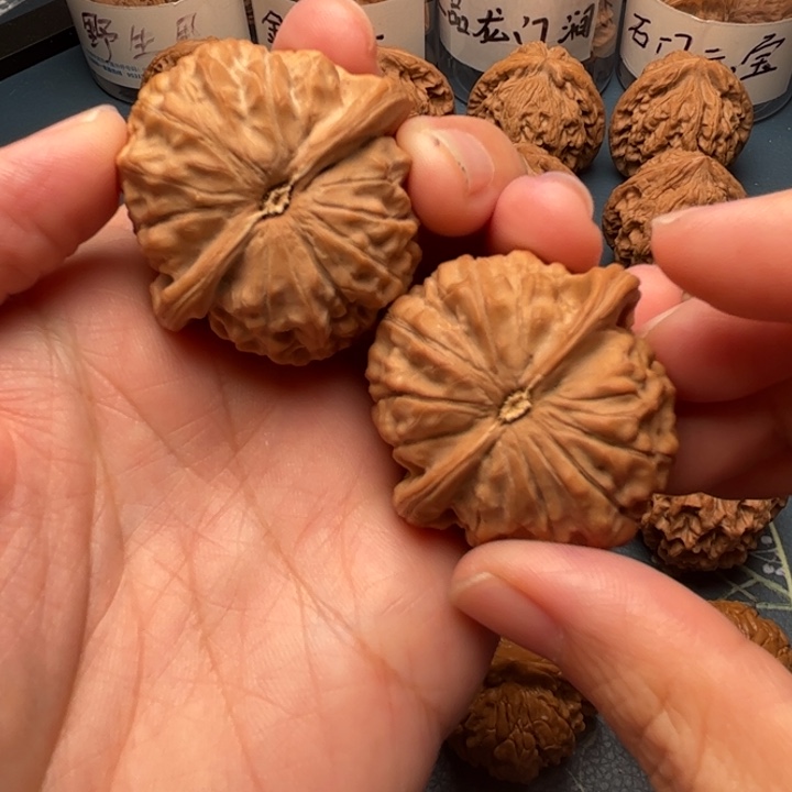 光***强吊坠文玩核桃40石门元宝