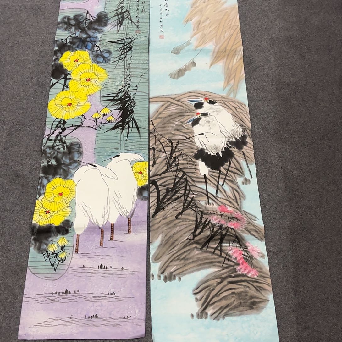 国画D国画单幅任发两张