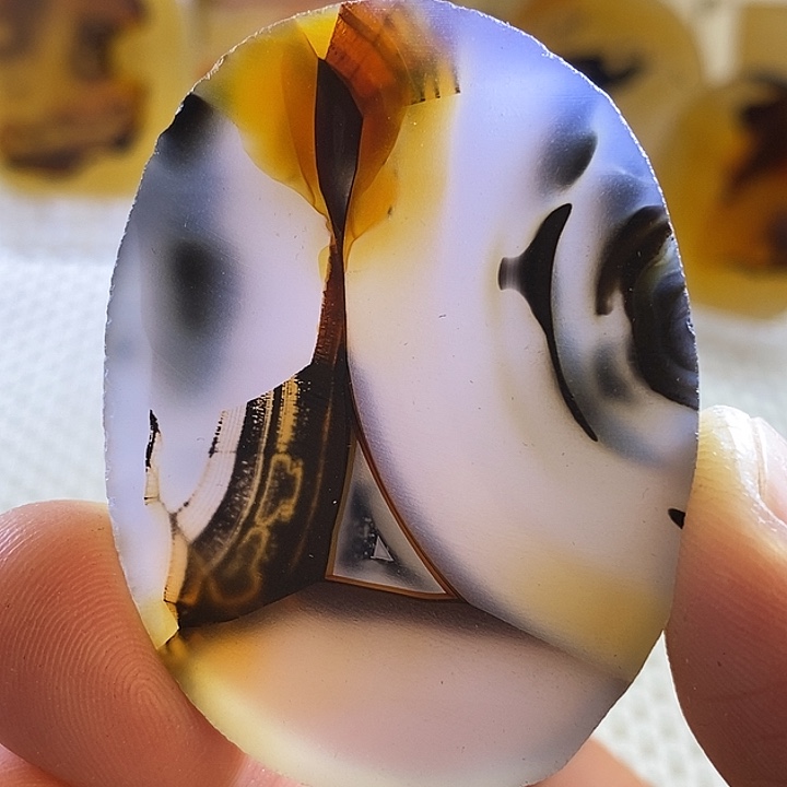 玛瑙/玉髓未镶嵌颈饰