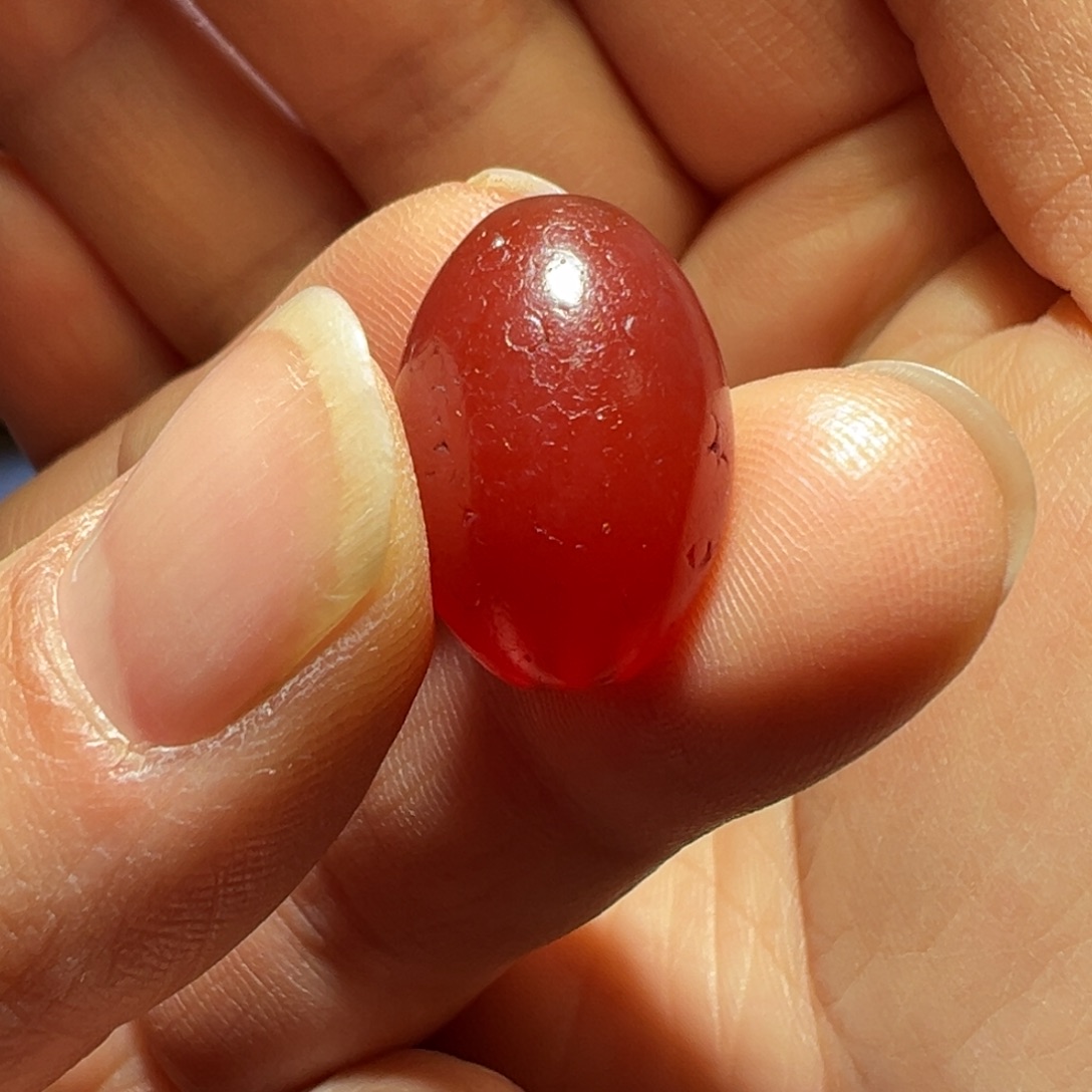 闲***鹤玛瑙/玉髓未镶嵌颈饰