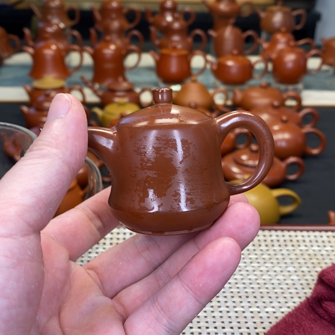紫砂茶壶潮州手拉壶