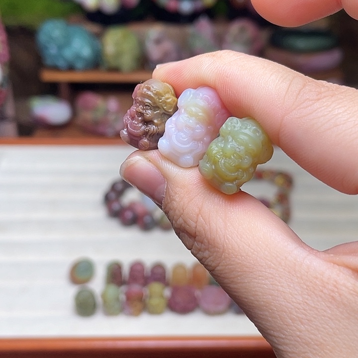 玛瑙/玉髓珠宝半成品未镶嵌盐源玛瑙