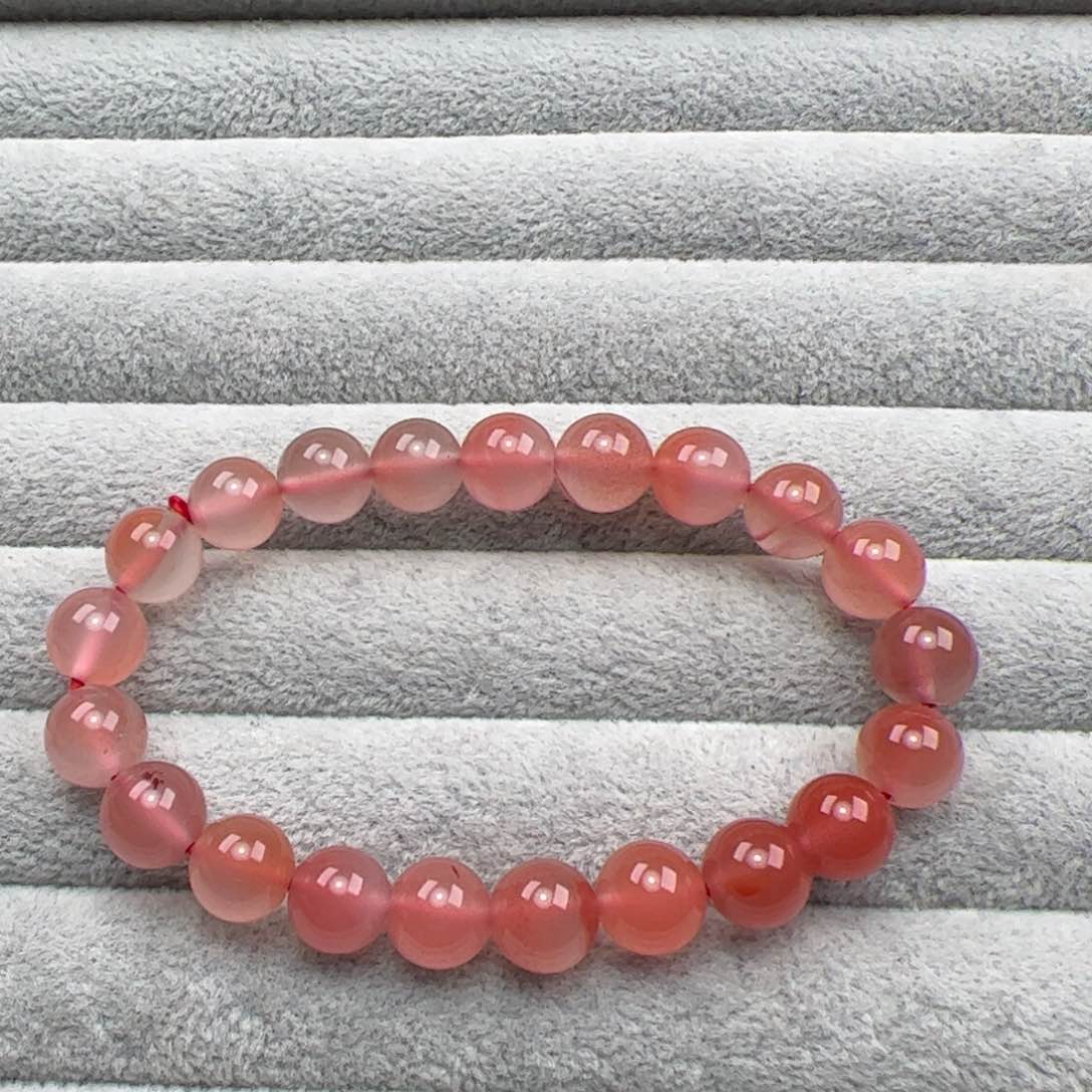 南红玛瑙原矿南红9mm未镶嵌