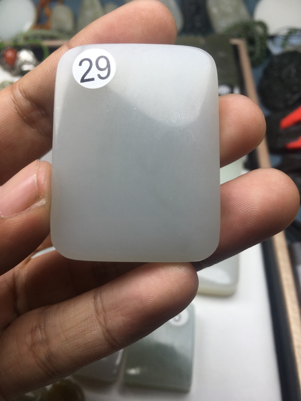 和田玉平安无事牌