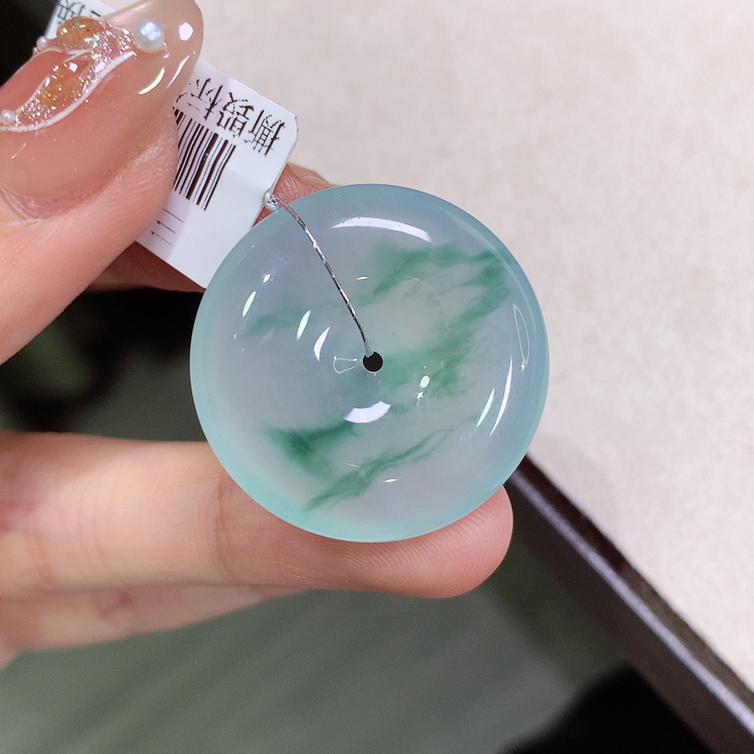 翡翠未镶嵌颈饰26.7-5.7