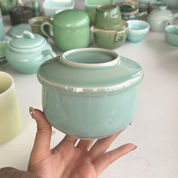 小米茶器龙泉青瓷