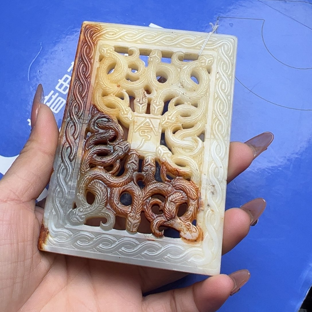 和田玉把件未镶嵌