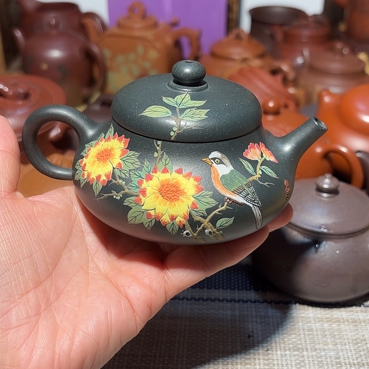 紫砂茶壶原矿宜兴紫砂