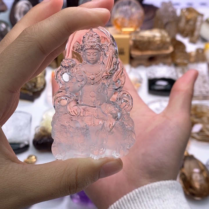 水晶颈饰未镶嵌H*定制