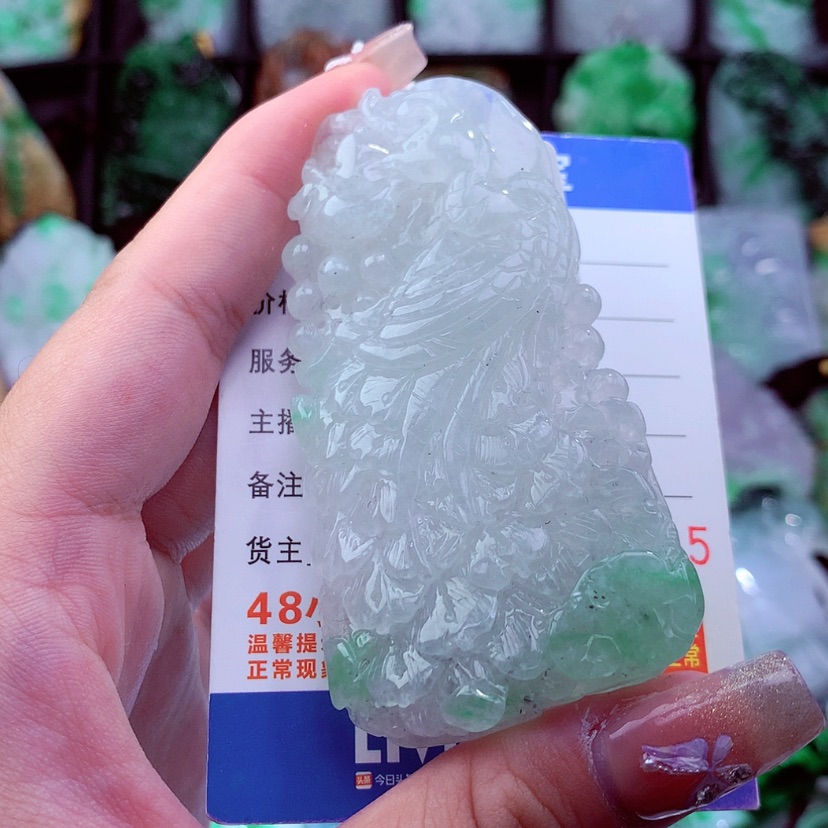 【闪购商品】翡翠颈饰未镶嵌挂件