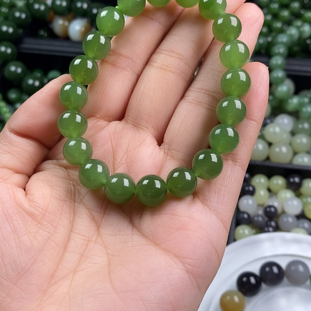 未镶嵌手链和田玉（碧玉）