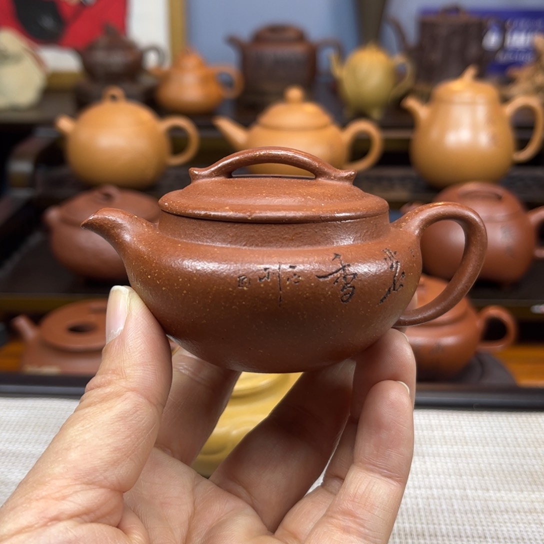 紫砂茶具半手工制作