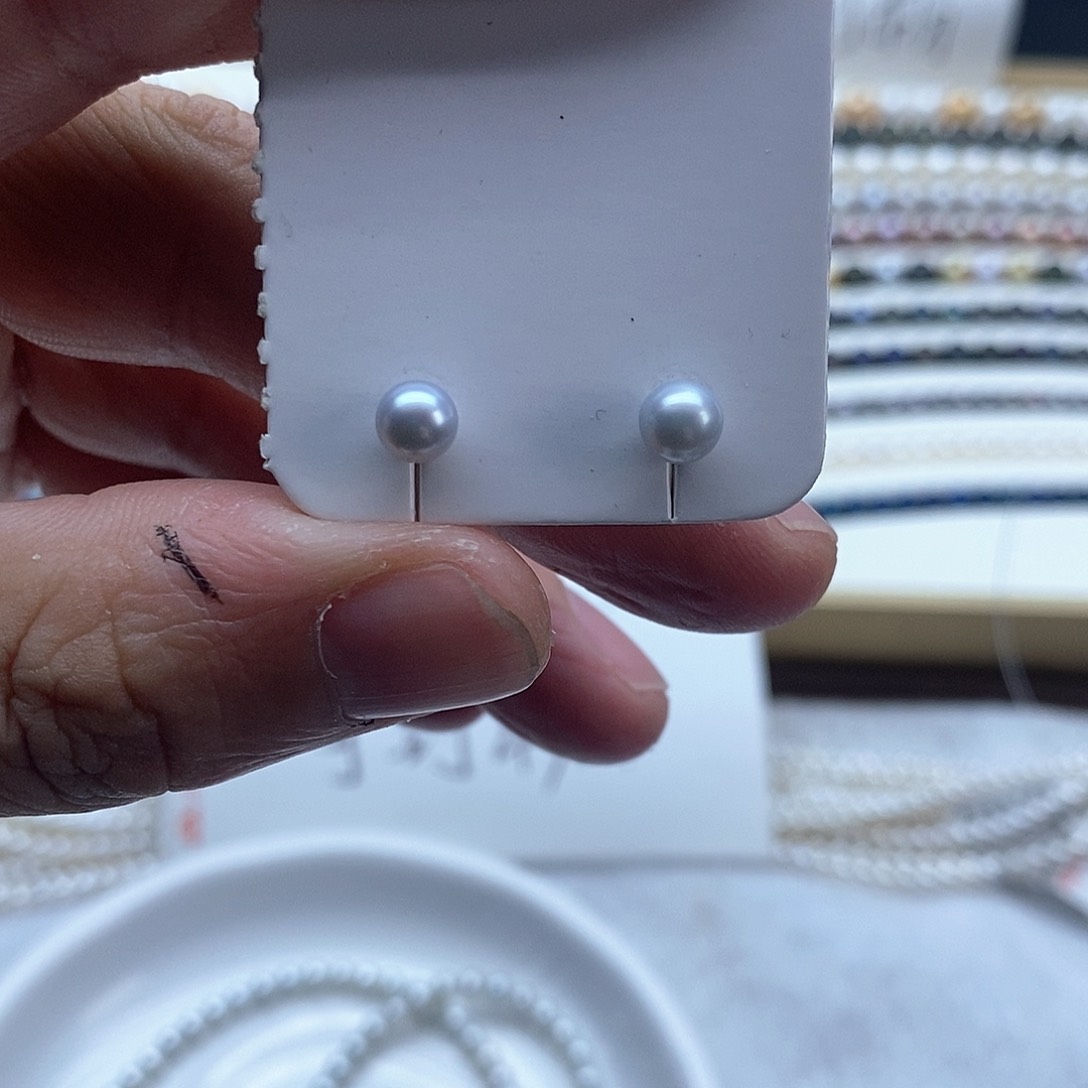 海水珍珠颈饰银S925镶嵌