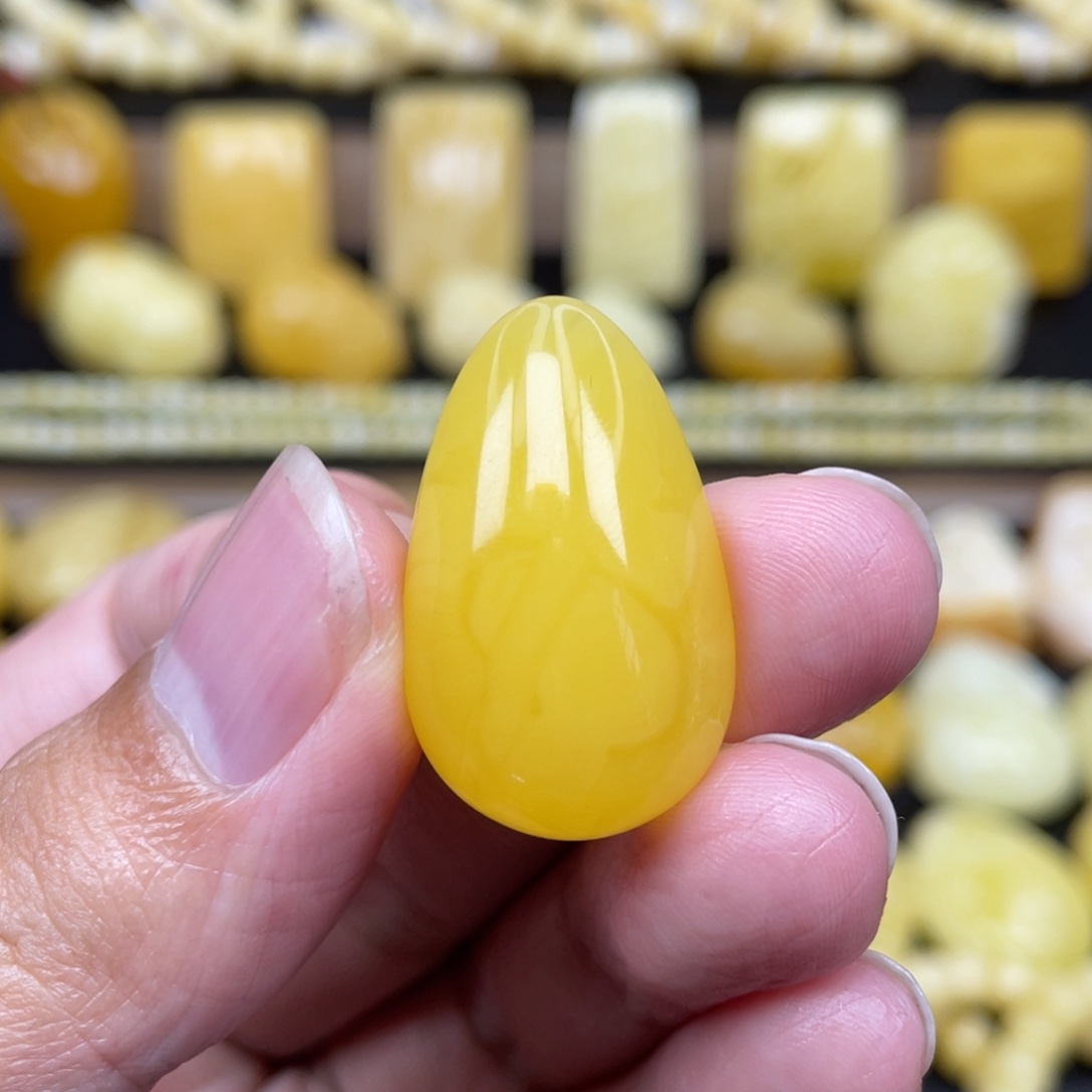 琥珀未镶嵌裸石琥珀蜜蜡