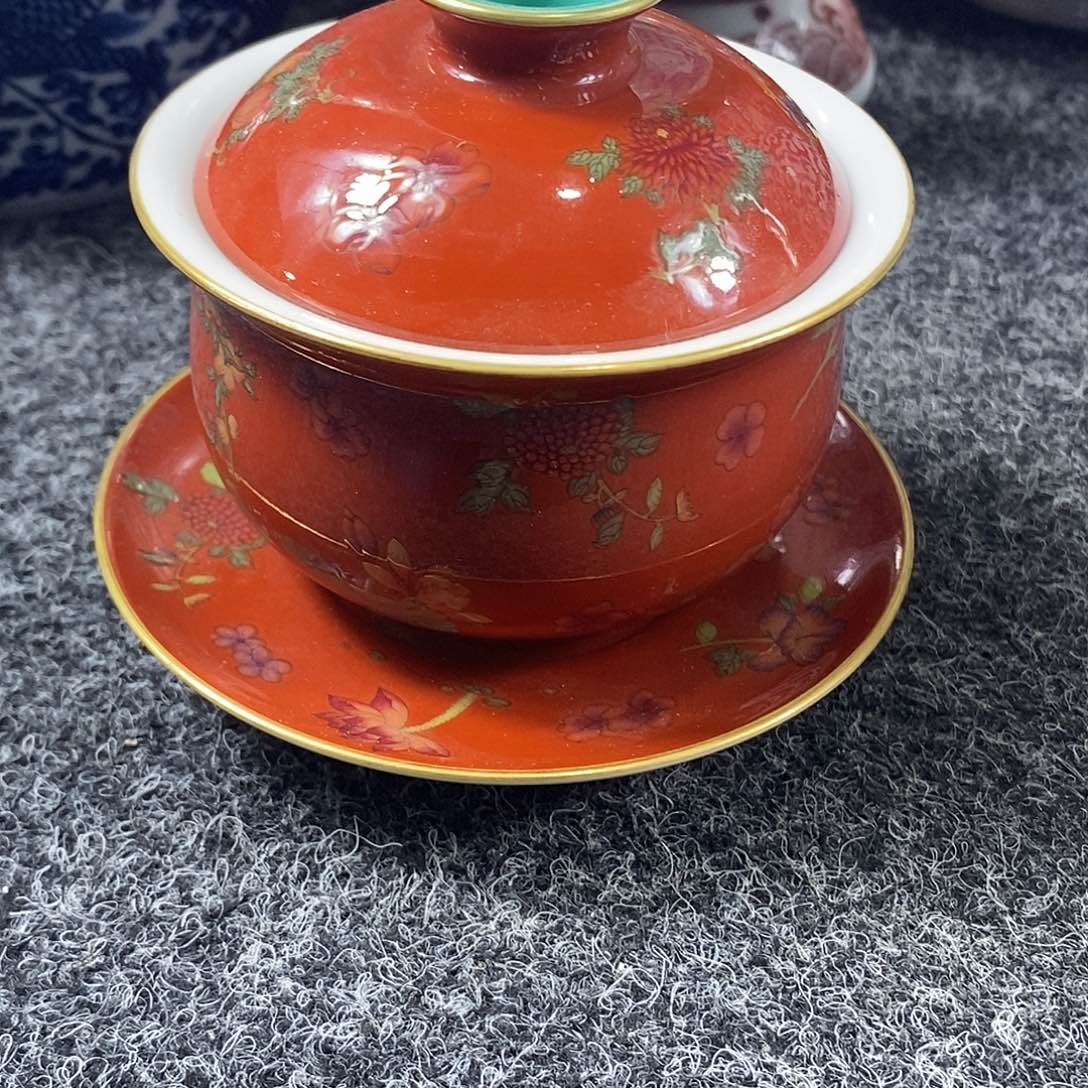 手工手绘陶瓷摆件工艺品不**舞