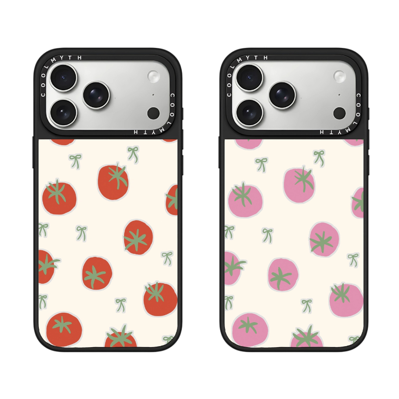 新款可爱番茄手机壳适用于苹果手机iPhone17Promax水果防摔手机壳