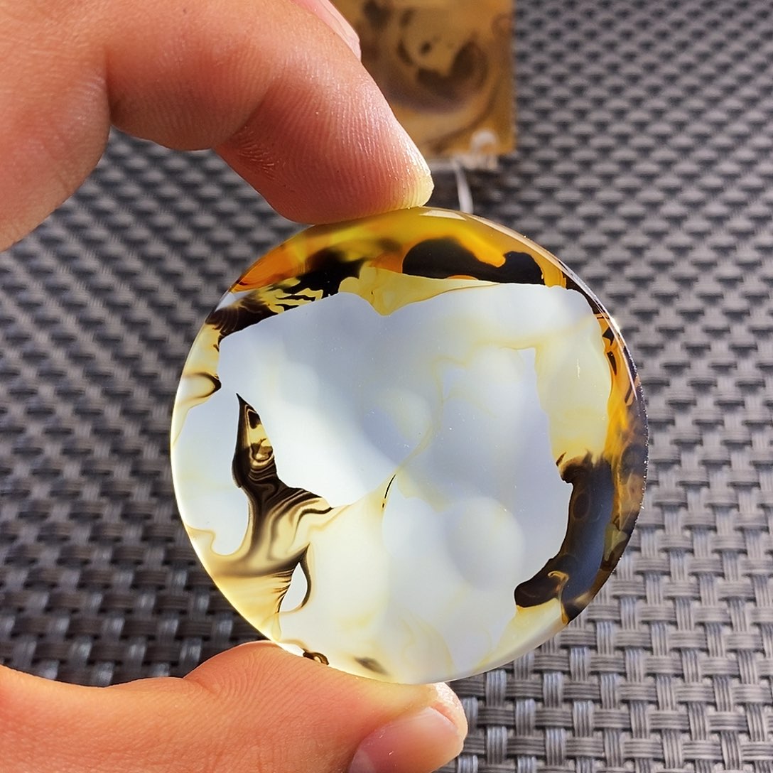 玛瑙/玉髓未镶嵌吊坠(不含链)1015