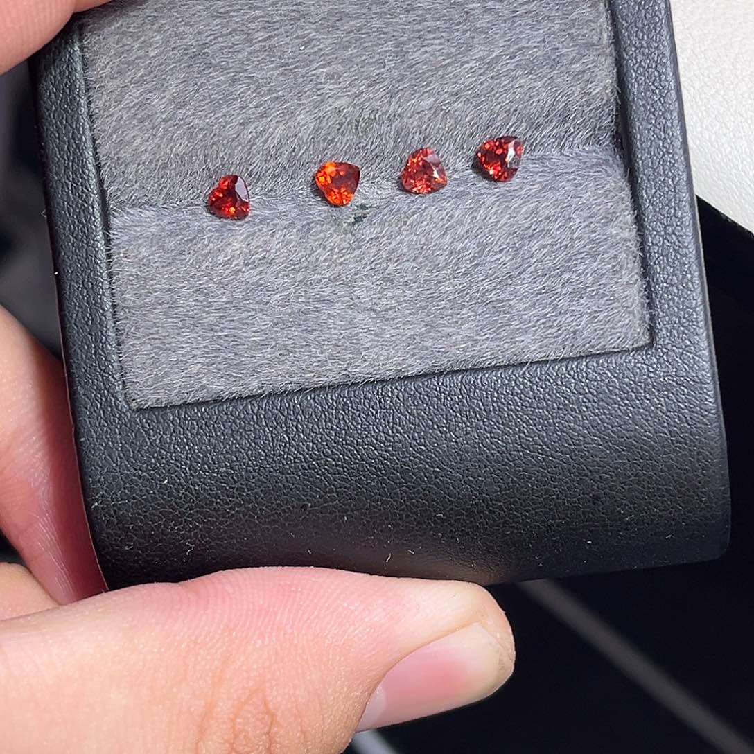 石榴石裸石未镶嵌裸石心4石榴石