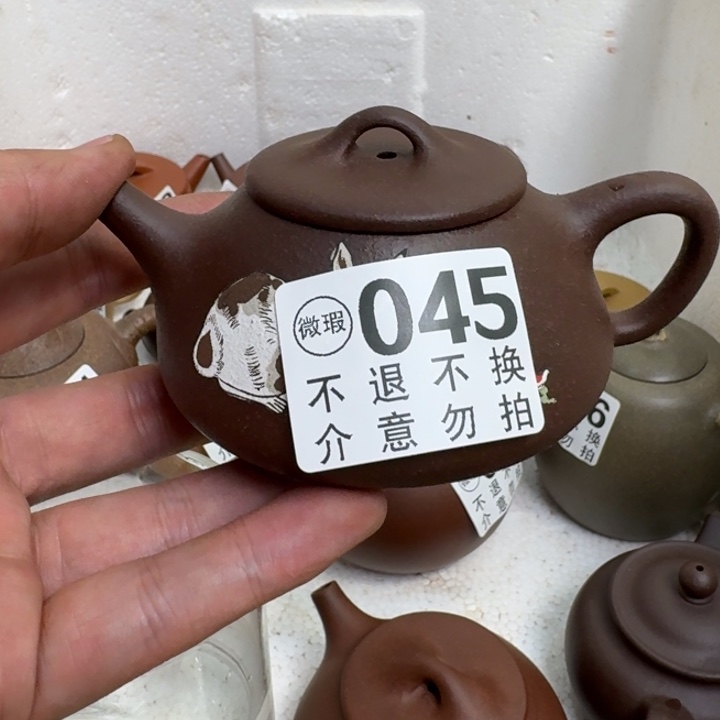 紫砂茶壶宜兴紫砂微瑕45