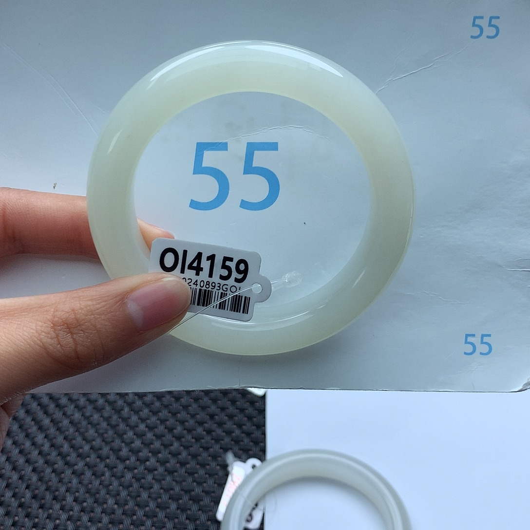 希***梦和田玉未镶嵌手镯