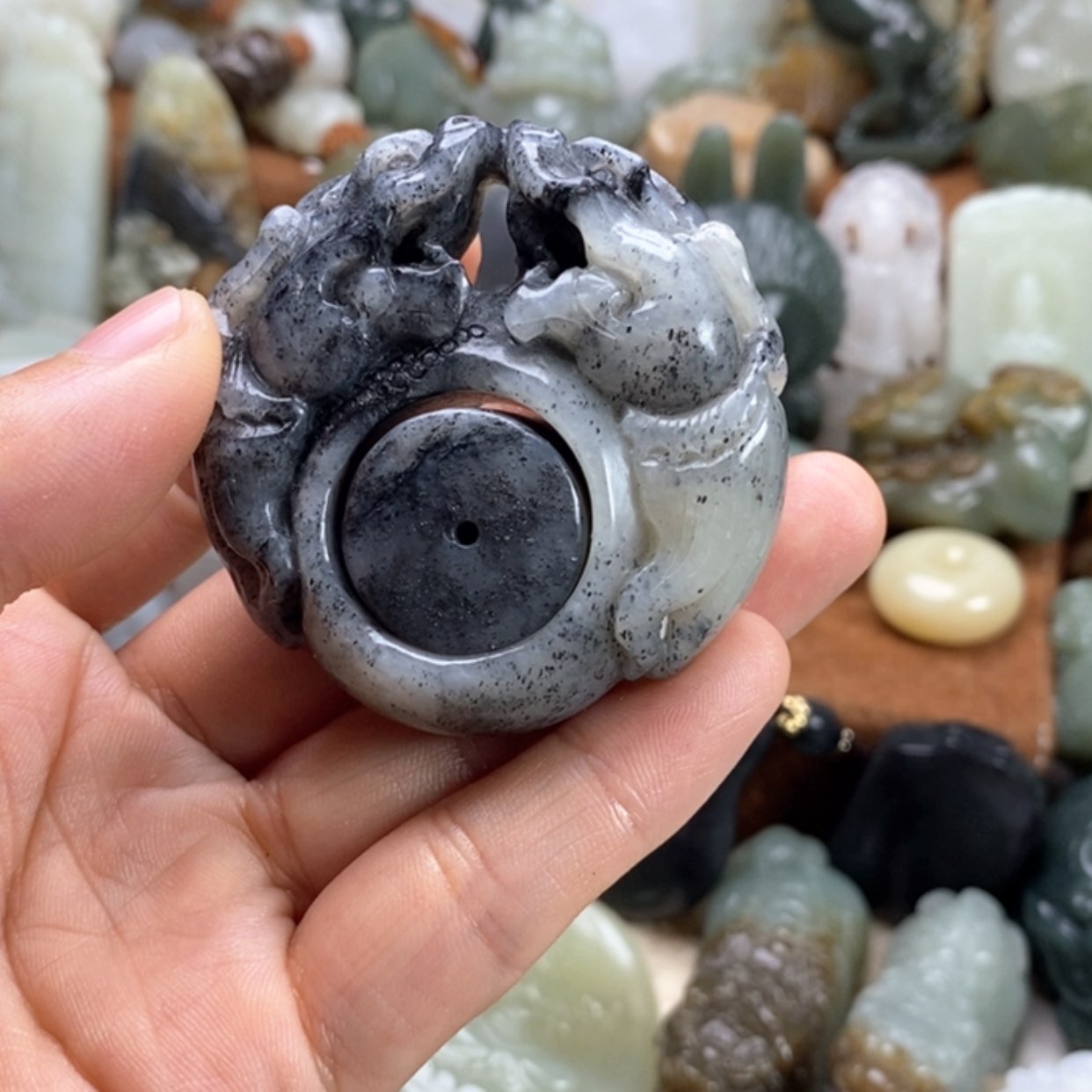 【闪购商品】和田玉未镶嵌挂件