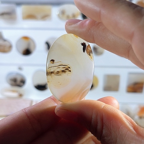 【闪购商品】玛瑙/玉髓珠宝半成品未镶嵌