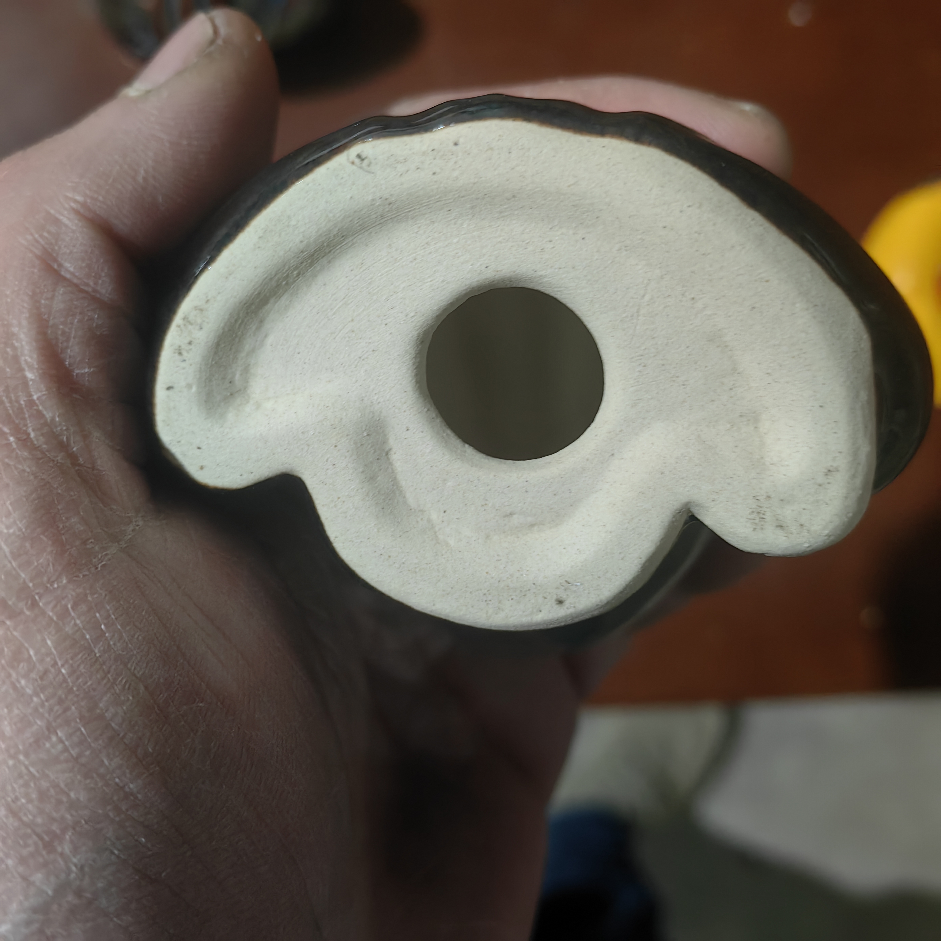 青花鱼化龙纹瓷片标本学习收藏佳品