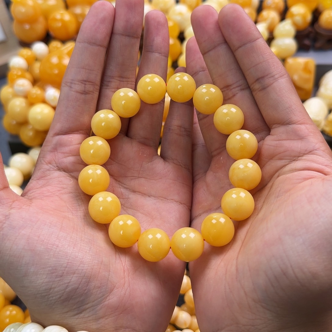 琥珀未镶嵌珠宝奇石15mm同料