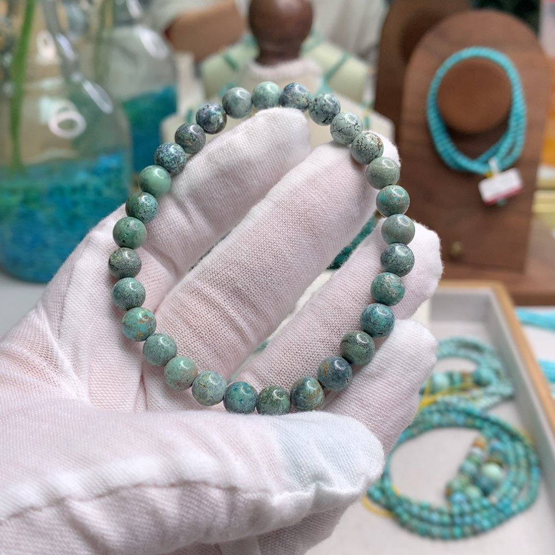 绿松石未镶嵌饰品