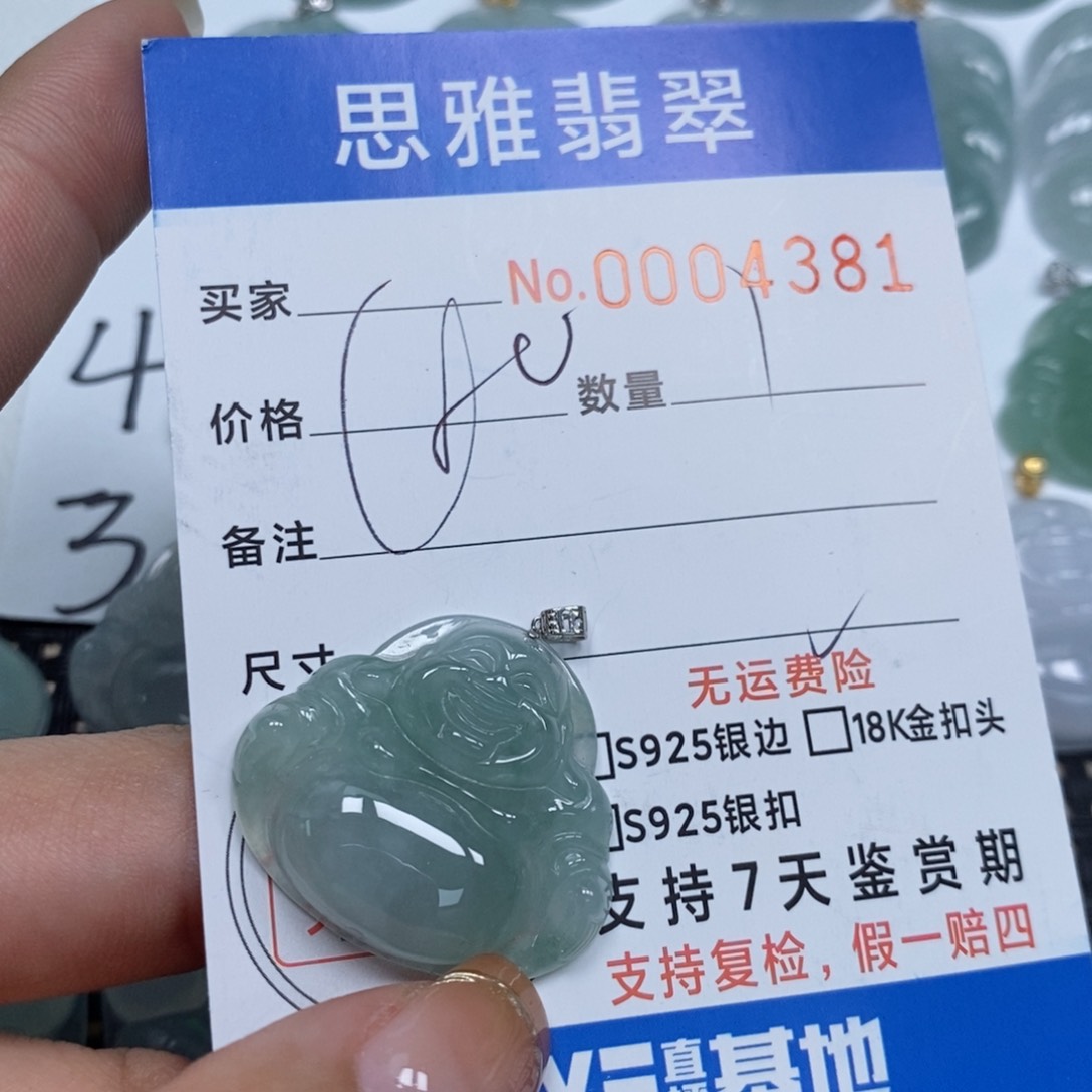 翡翠颈饰未镶嵌天然缅甸翡翠