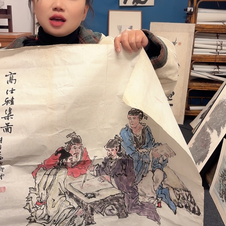 国画平**淡手绘作品欣赏14