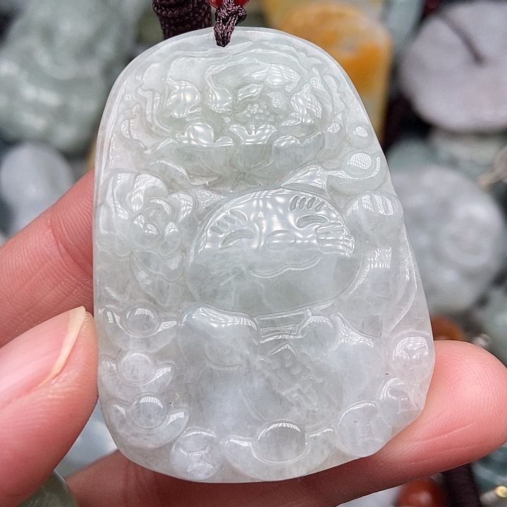 颈饰未镶嵌翡翠翡翠