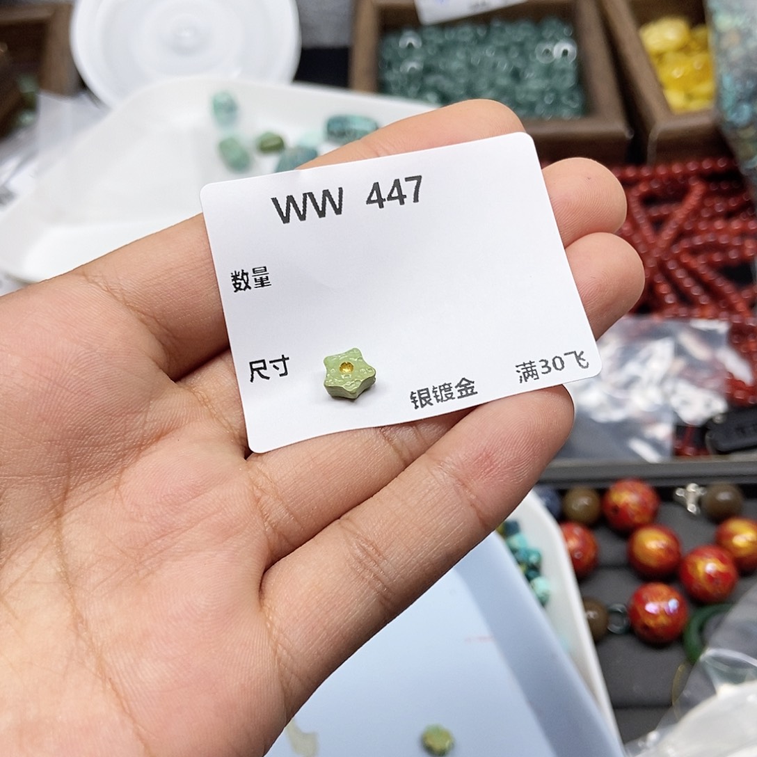 Z****水晶颈饰银S925镶嵌WW447