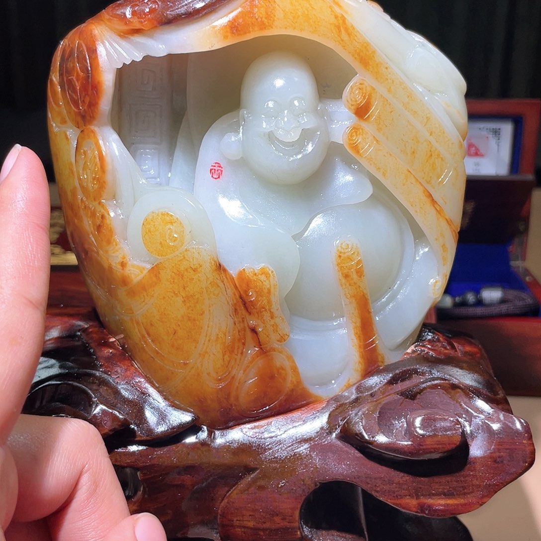 和田玉颈饰未镶嵌A7