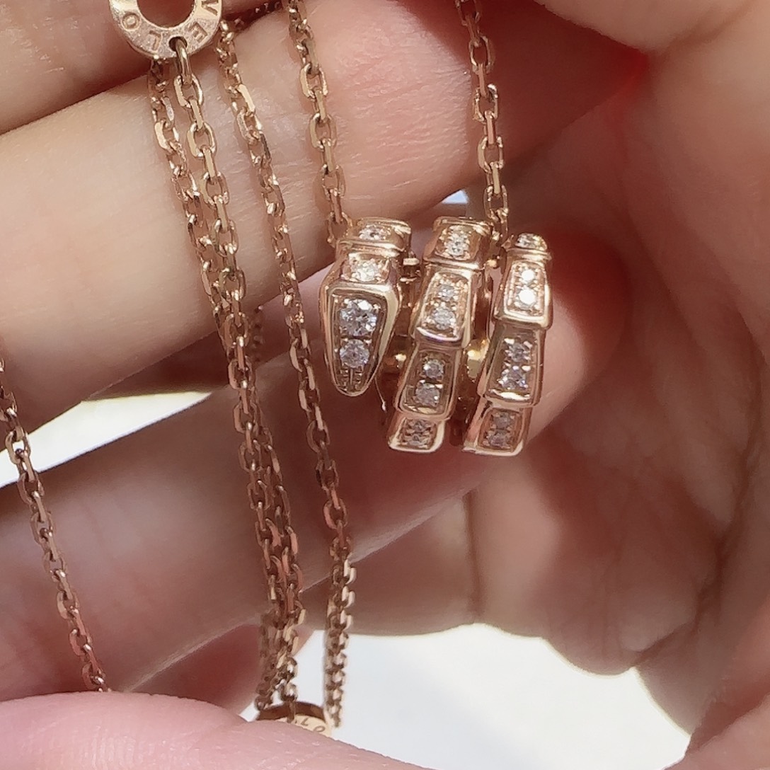 套链18K金镶嵌天然钻石