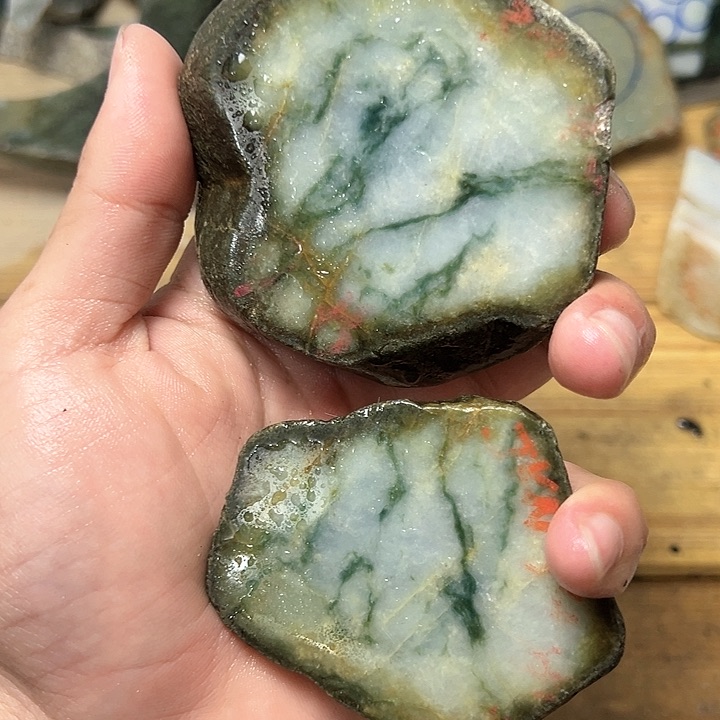 翡翠颈饰未镶嵌纯天然缅甸翡翠