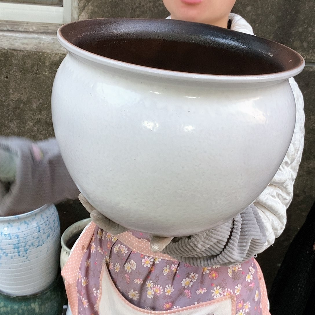 紫砂花盆正品口30高24