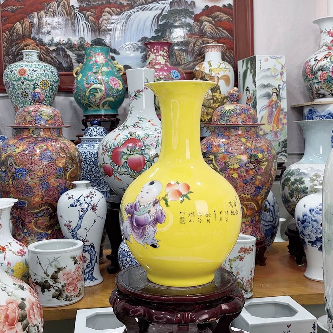 凤***摆件景德镇的陶瓷