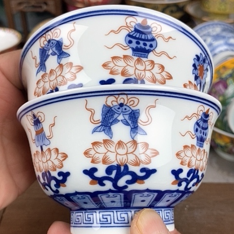 景德镇陶瓷藏式茶碗