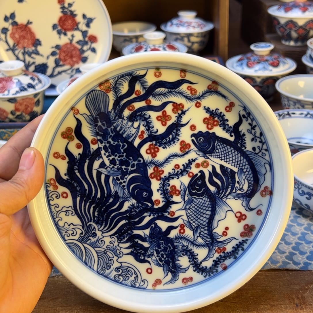 盖碗景德镇茶器百宝箱