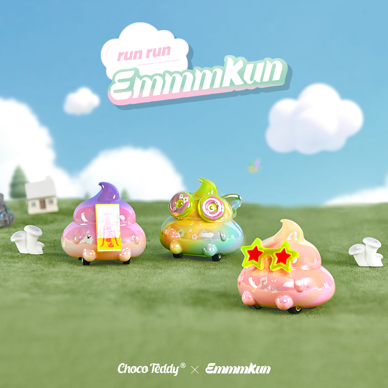 【茄子拆盒】加加乐眼碌碌啾啾跑车四轮回车系列盲盒