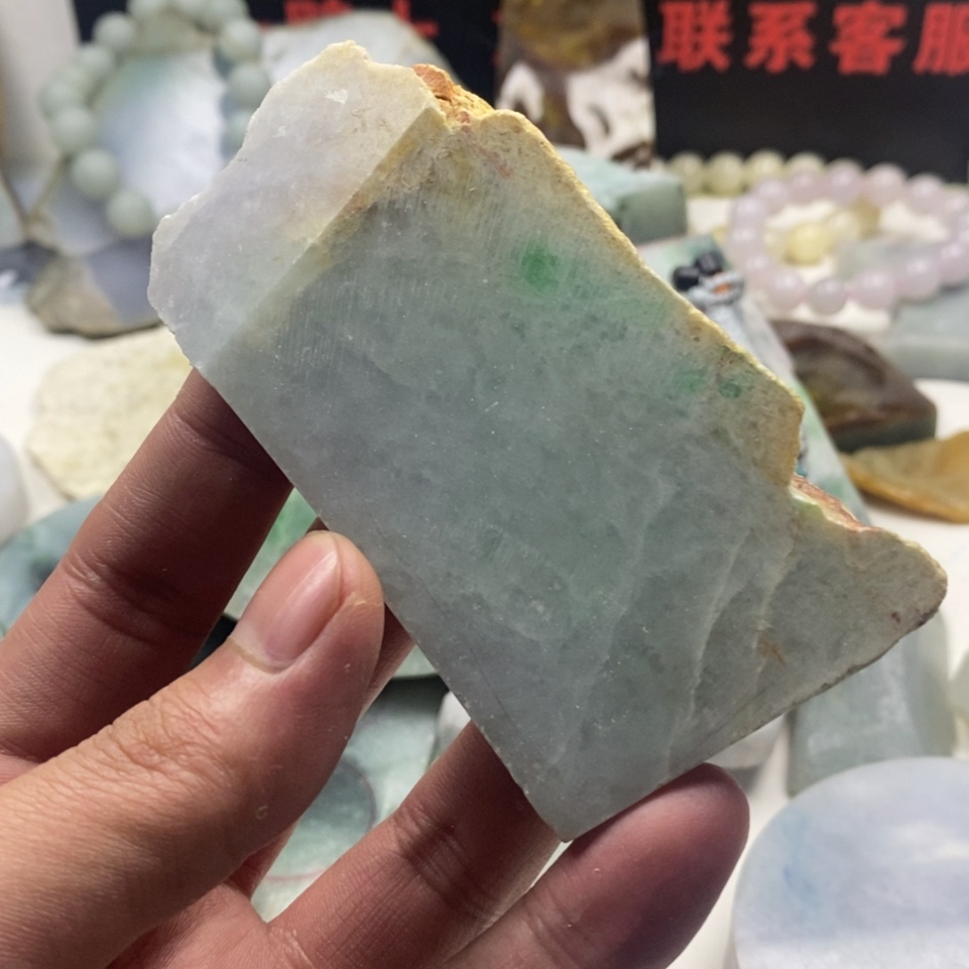 翡翠散珠天然缅甸翡翠a货49