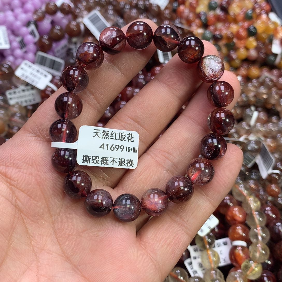 水晶手链未镶嵌，