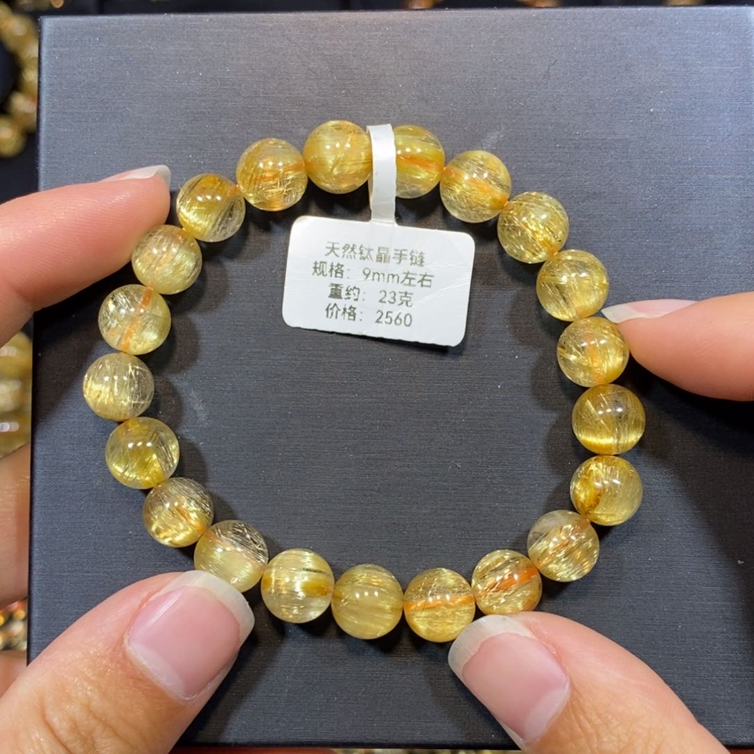水晶手链未镶嵌姣****¹手链9mm 瑾